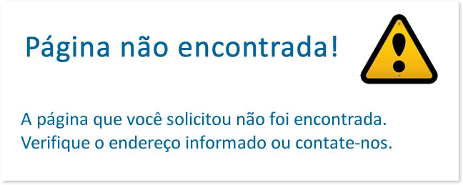 P�gina n�o encontrada!